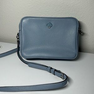 Kate Spade baby blue cross body bag!